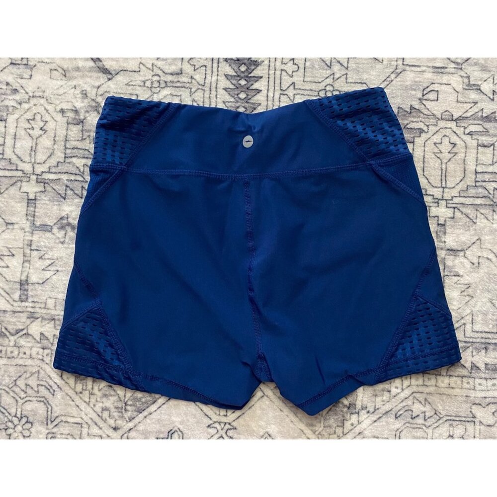 Avia Womens X-Small (0-2) Navy Blue Athletic Running Shorts Volleyball Stretch - Picture 8 of 8